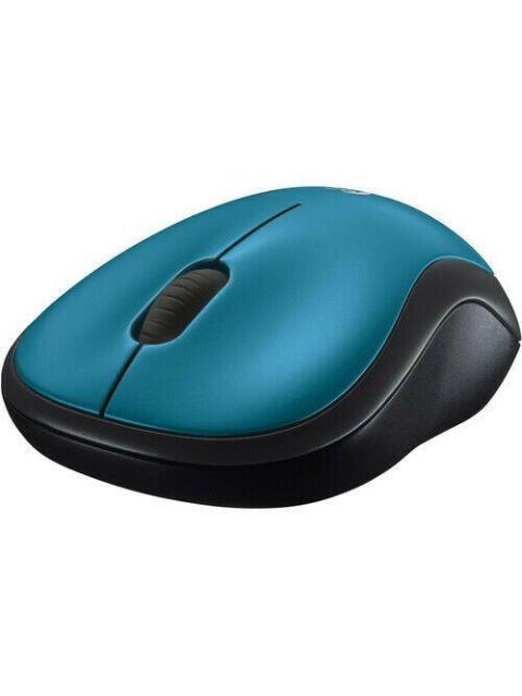 MOUSE LOGITECH M185 AZUL INALAMBRICO USB (910-003636)