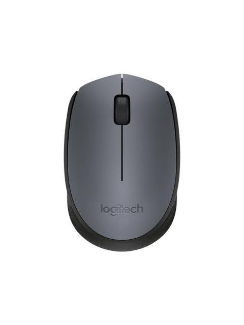 MOUSE ERGONOMICO LOGITECH OPTICO M170 INALAMBRICO USB 1000DPI NEGRO-GRIS