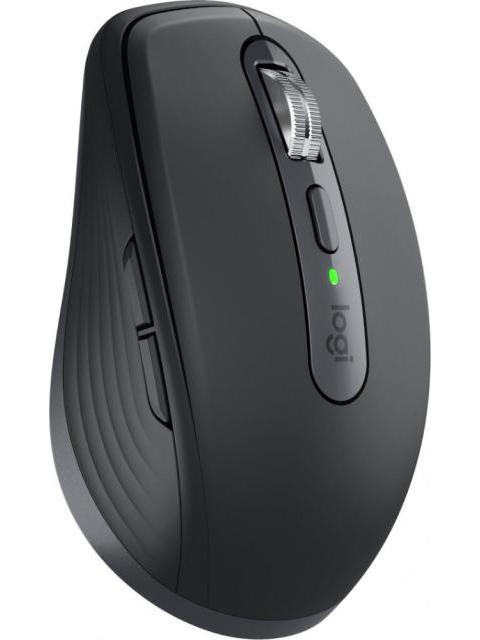 MOUSE LOGITECH OPTICO MX ANYWHERE 3S RECARGABLE INALAMBRICO USB 8000PDI NEGRO