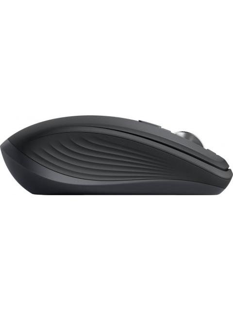 MOUSE LOGITECH OPTICO MX ANYWHERE 3S RECARGABLE INALAMBRICO USB 8000PDI NEGRO