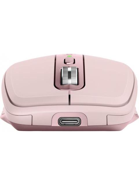 MOUSE LOGITECH OPTICO MX ANYWHERE 3S RECARGABLE INALAMBRICO USB 8000PDI ROSA