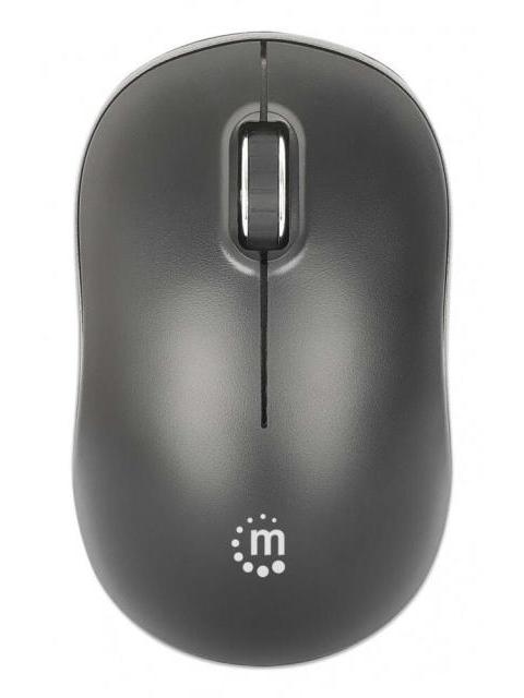 MOUSE MANHATTAN MW3075 INALAMBRICO OPTICO 1.200DPI RF INALAMBRICO NEGRO