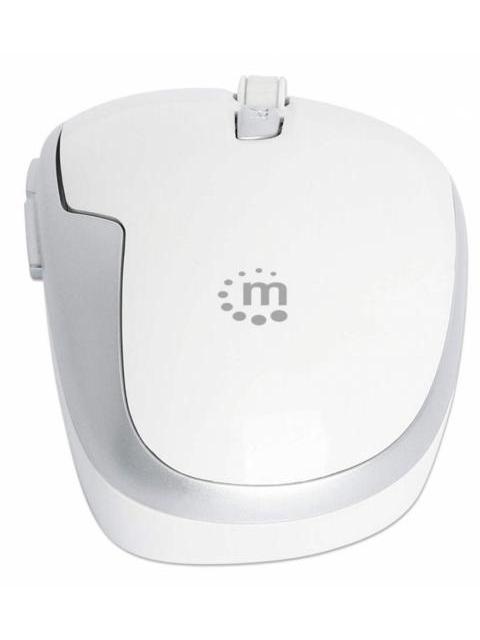 MOUSE MANHATTAN MW6185 INALAMBRICO OPTICO 1.600DPI RF INALAMBRICO BLANCO