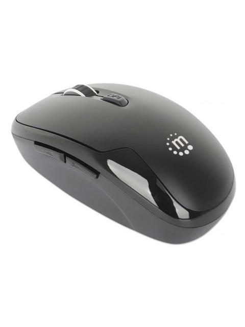 MOUSE MANHATTAN MW6185 INALAMBRICO OPTICO 1.600DPI RF INALAMBRICO NEGRO