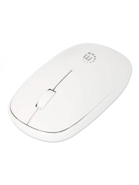 MOUSE MANHATTAN OPTICO 190329 INALAMBRICO USB 1200 DPI BLANCO