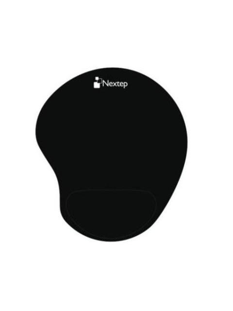 MOUSE PAD NEXTEP NE418C ERGONOMICO GEL COLOR NEGRO CON ALMOHADILLA DIMENSIONES 23 CM Y 20 CM 170 GR