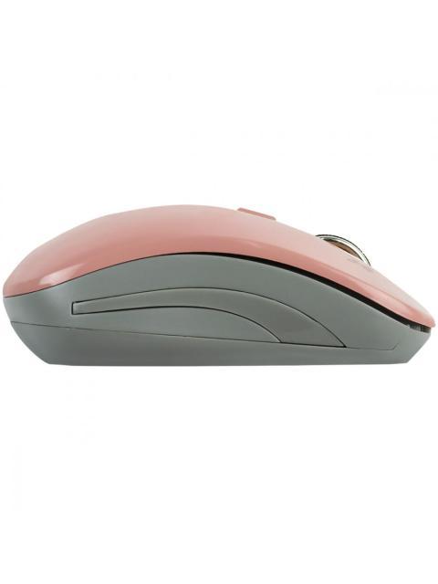 MOUSE PERFECT CHOICE OPTICO ESSENTIALS INALAMBRICO USB 1600DPI ROSA