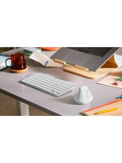 MOUSE VERTICAL ERGONOMICO LOGITECH OPTICO LIFT INALAMBRICO USB-A 1000DPI BLANCO