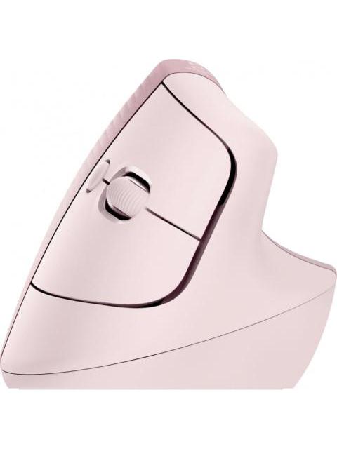 MOUSE VERTICAL ERGONOMICO LOGITECH OPTICO LIFT INALAMBRICO USB-A 1000DPI ROSA