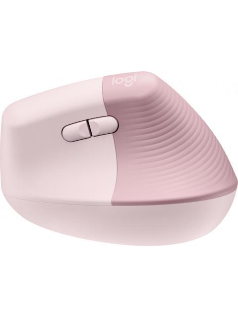 MOUSE VERTICAL ERGONOMICO LOGITECH OPTICO LIFT INALAMBRICO USB-A 1000DPI ROSA