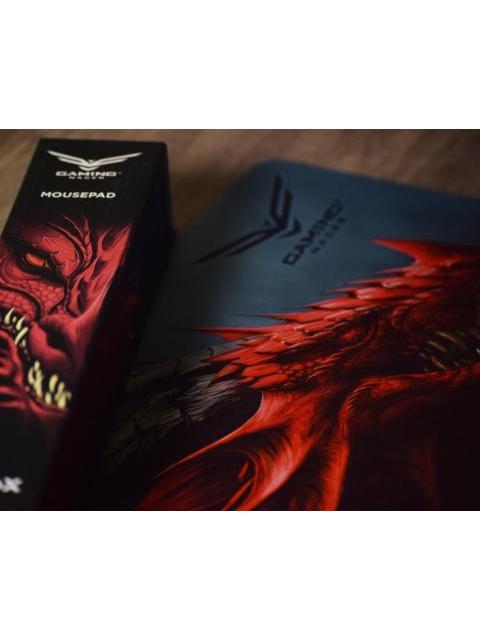MOUSEPAD GAMER NACEB DRAGON X 31.6 X 24CM MULTICOLOR