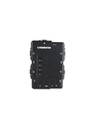 MANHATTAN SWITCH KVM DE 4 PUERTOS USB VGA