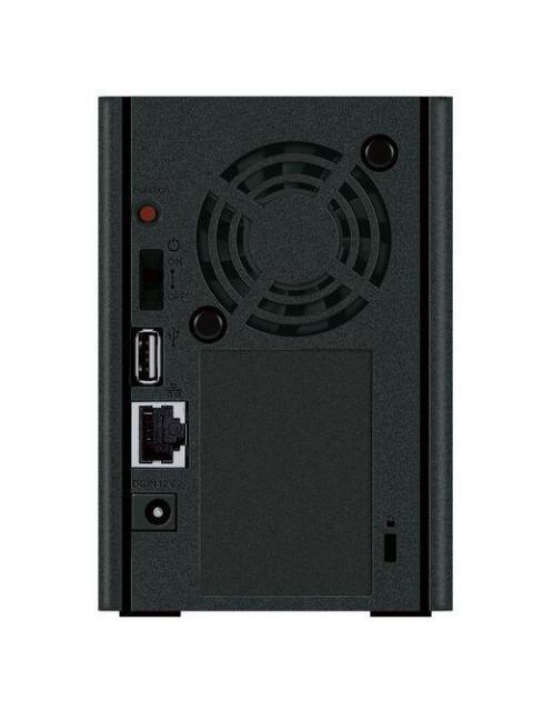 NAS BUFFALO LINKSTATION 220D SOHO 2 BAHIAS 12TB MARVELL ARMADA 370 0.80GHZ USB NEGRO LS220D1202B