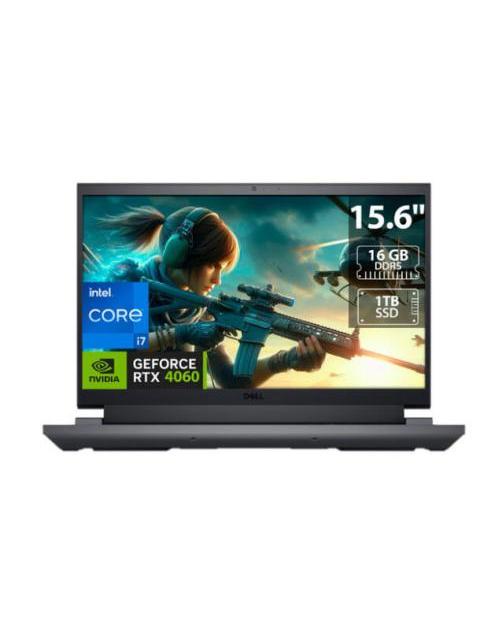 NB DELL G5 5530 G5530_FI7161TBX4BW11S_125 H54FT PROCESADOR INTEL CORE I713650HX. RAM DE 16 GB 1TB PCIE SSD NVIDIA GEFORCE RTX 4060 8 GB GDDR6. W
