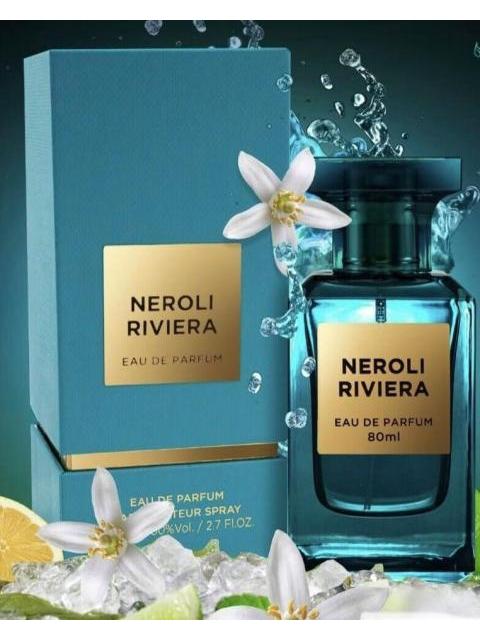 NEROLI RIVIERA BY FRAGRANCE WORLD 80ML UNISEX EAU DE PARFUM