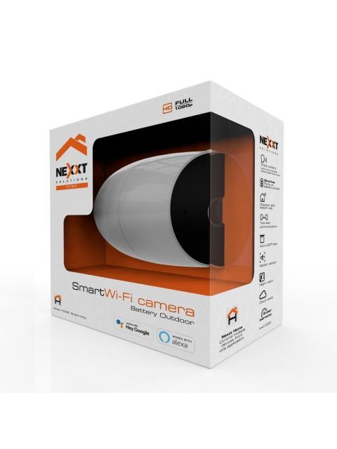 NEXXT SOLUTIONS CAMARA IP SMART WIFI BULLET IR PARA INTERIORES-EXTERIORES NHC-O630 INALAMBRICO 1920 X 1080 PIXELES DIA-NOCHE