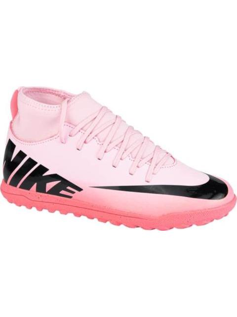 NIKE JR MERCURIAL SUPERFLY 9 TENIS DE FUTBOL TURF NIKE JR MERCURIAL SUPERFLY 9 ROSA NIKE