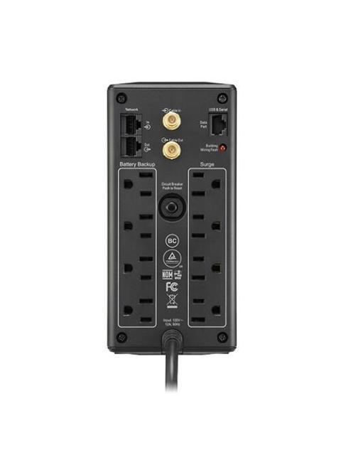 NO BREAK APC BX1000M-LM60 LINE INTERACTIVE 600W 1000VA ENTRADA 88-139V SALIDA 120V 8 CONTACTOS