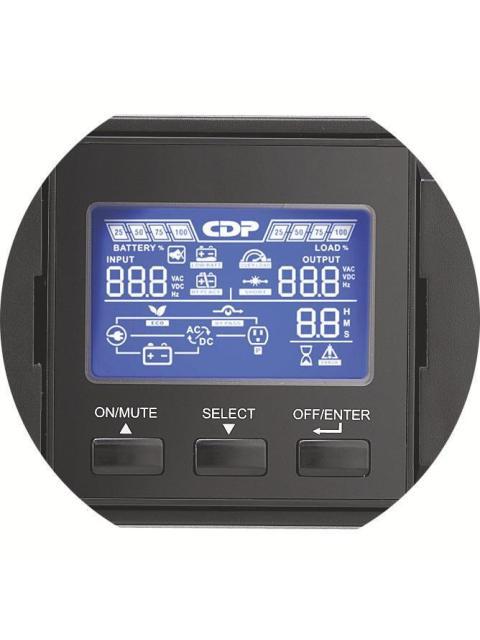 NO BREAK CDP UPO11-3RT AX I 2700W 3000VA SALIDA 220V 6 CONTACTOS