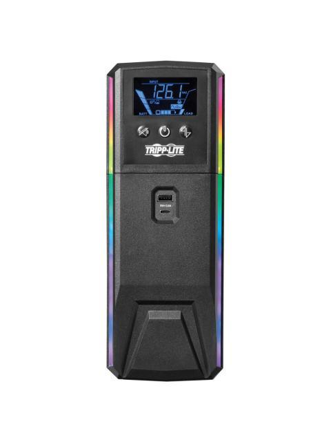 NO BREAK GAMER TRIPP LITE BY EATON SMART1000PSGLCD LINEA INTERACTIVA 600W 1000VA ENTRADA 120V SALIDA 120V 8 CONTACTOS
