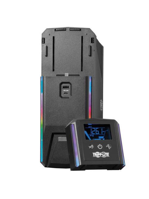 NO BREAK GAMER TRIPP LITE BY EATON SMART1000PSGLCD LINEA INTERACTIVA 600W 1000VA ENTRADA 120V SALIDA 120V 8 CONTACTOS