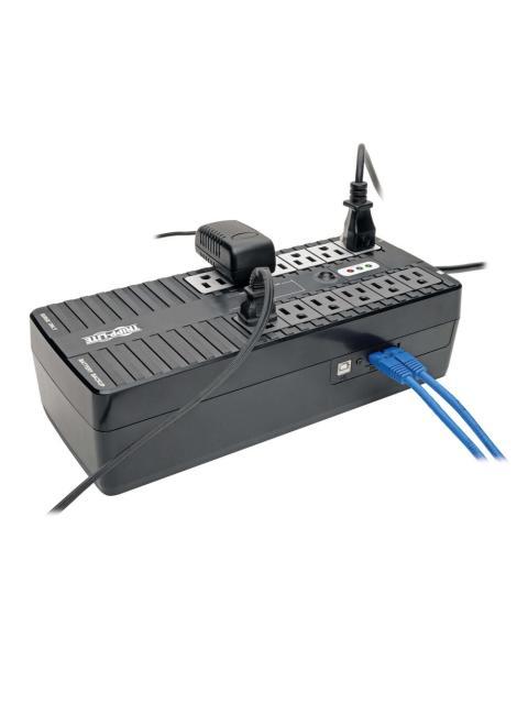 NO BREAK TRIPP LITE BY EATON ECO-UPS 750 LINEA EN ESPERA 450W 750VA ENTRADA 110V - 120V SALIDA 110V - 120V 12 SALIDAS