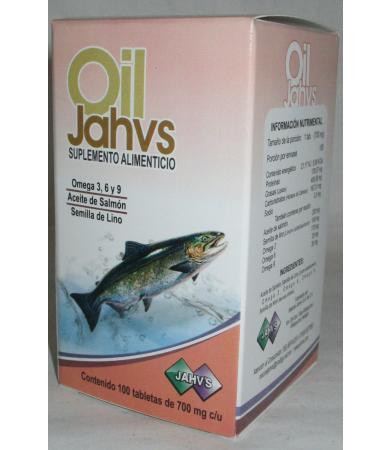 OIL 100 TAB NATURAL JAHVS
