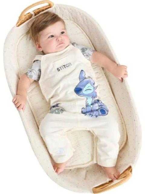 OVEROL ESTAMPADO APLICACIONES BEIGE DISNEY BABY