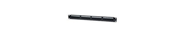 INTELLINET PANEL DE PARCHEO CAT5E 24 PUERTOS RJ-45 1U NEGRO