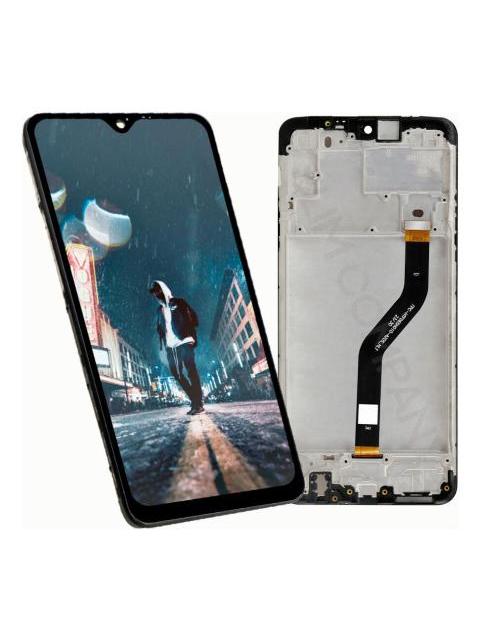PANTALLA PARA SAMSUNG A20S A207 INCELL COMPLETA CON MARCO NEGRO