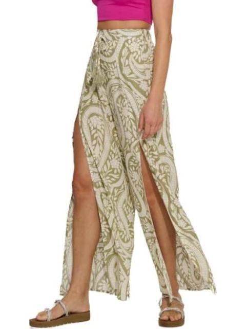 PANTALON ABIERTO ESTAMPADO VERDE PRIMARK