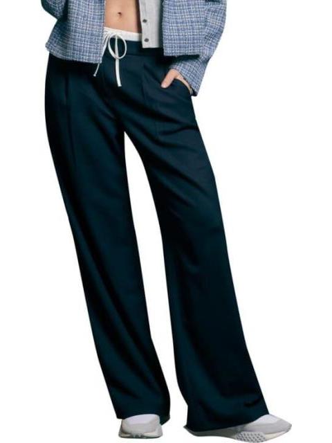 PANTALON ANCHO AZUL MARINO HOLLY LAND