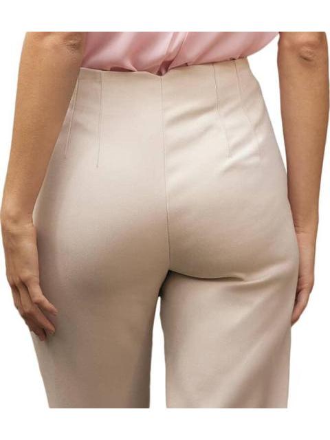 PANTALON CINTURA ALTA BEIGE HOLLY LAND