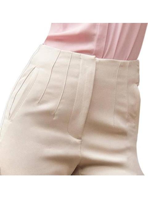 PANTALON CINTURA ALTA BEIGE HOLLY LAND