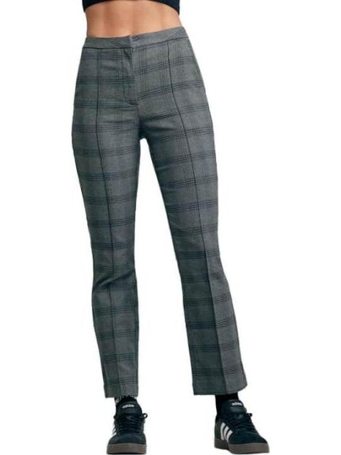 PANTALON CINTURA ALTA GRIS HOLLY LAND