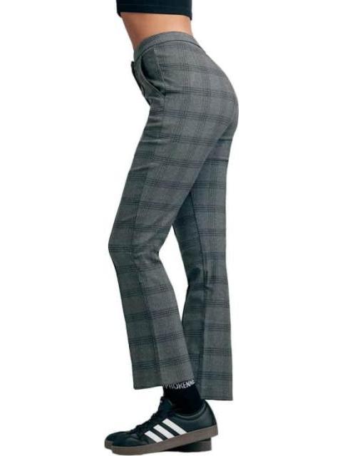 PANTALON CINTURA ALTA GRIS HOLLY LAND