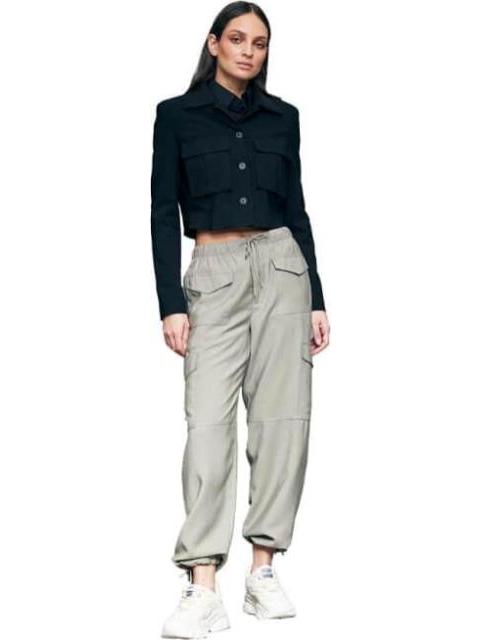 PANTALON CINTURA REGULAR VERDE OLIVO HOLLY LAND