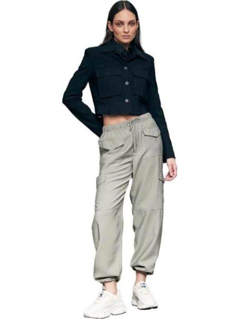 PANTALON CINTURA REGULAR VERDE OLIVO HOLLY LAND
