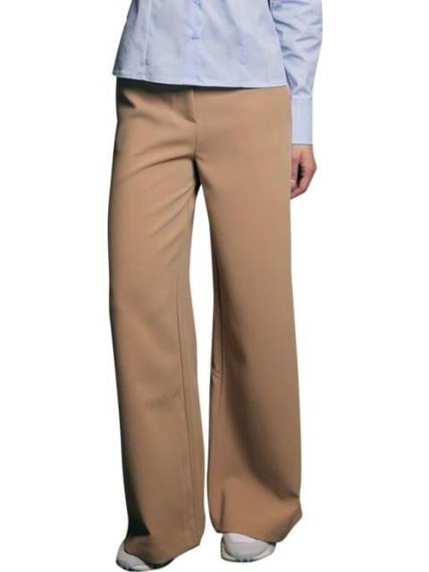 PANTALON DE VESTIR ANCHO CAMEL HOLLY LAND