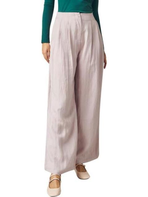 PANTALON DE VESTIR ANCHO PALO DE ROSA HOLLY LAND