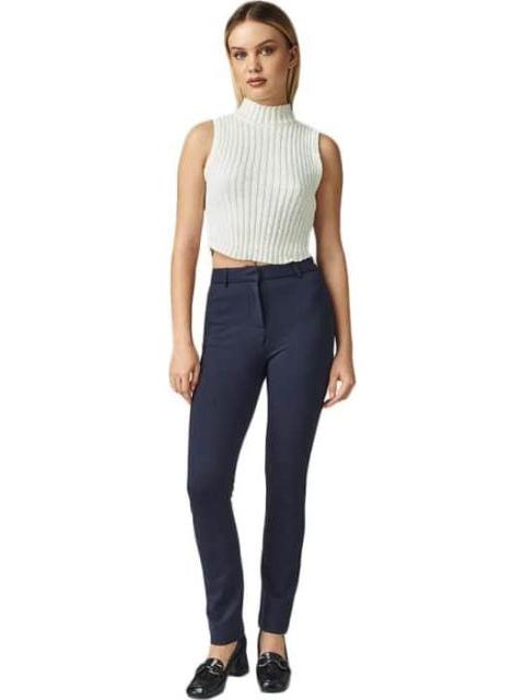 PANTALON DE VESTIR STRETCH AZUL MARINO HOLLY LAND