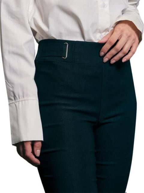 PANTALON DE VESTIR STRETCH NEGRO HOLLY LAND