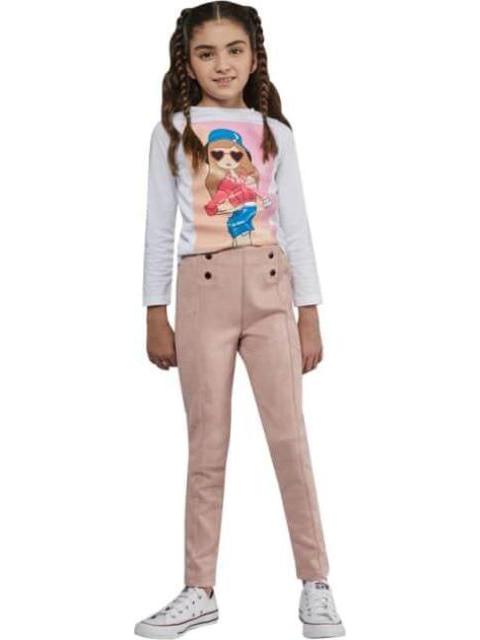 PANTALON GAMUZA ROSA HOLLY LAND KIDS