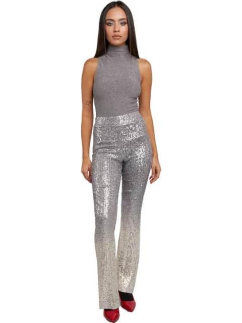 PANTALON LENTEJUELAS LENTEJUELA PLATA HOLLY LAND PREMIUM