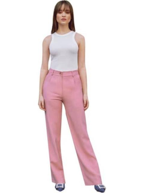 PANTALON RECTO CINTURA REGULAR ROSA HOLLY LAND