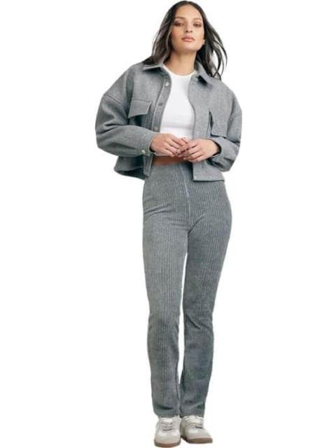 PANTALON RECTO GRIS HOLLY LAND