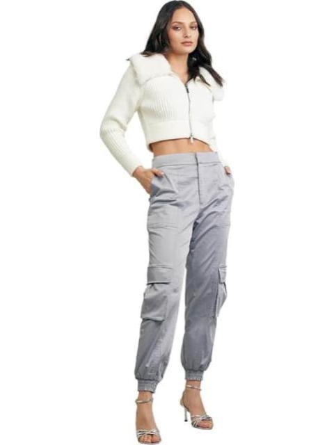 JOGGER CINTURA ALTA GRIS HOLLY LAND
