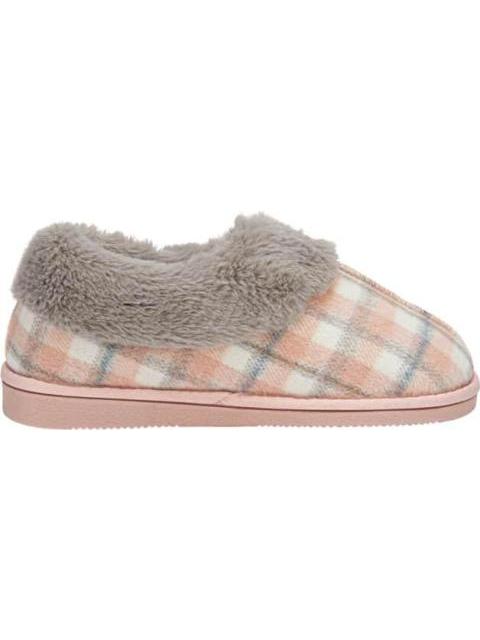 PANTUFLA DE PELUCHE ROSA SHOSH CONFORT