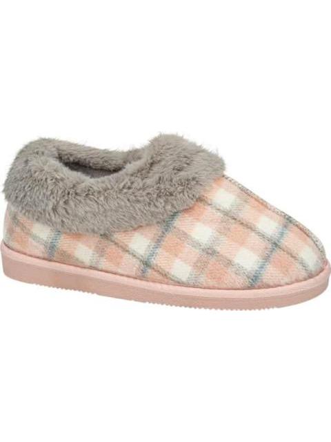 PANTUFLA DE PELUCHE ROSA SHOSH CONFORT