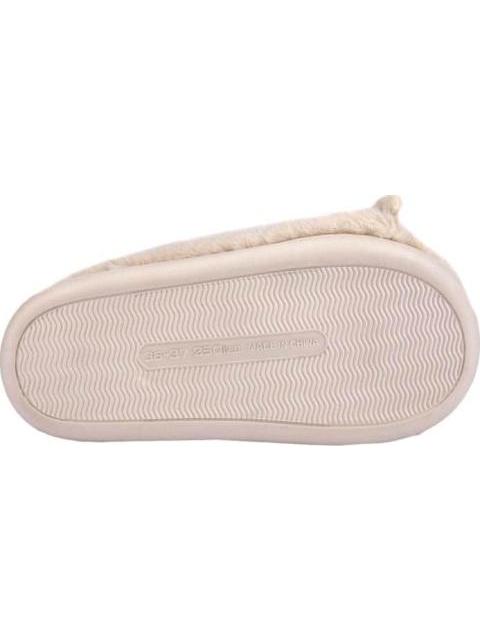 PANTUFLA GARRA PELUCHE BEIGE LOVE TO LOUNGE